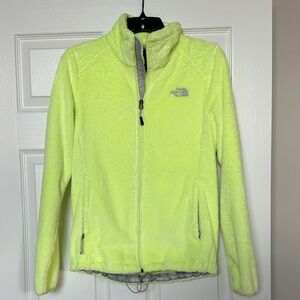 The North Face Women's Neon Yellow Fleece Jacket